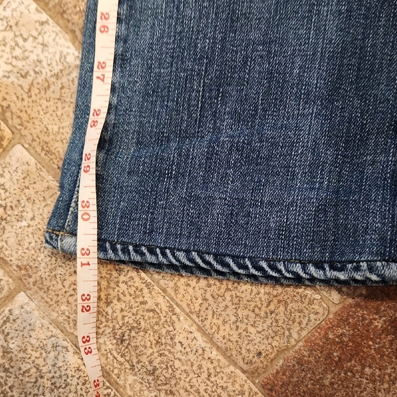 PAIGE Blue Flare Jeans - Picture 8 of 10